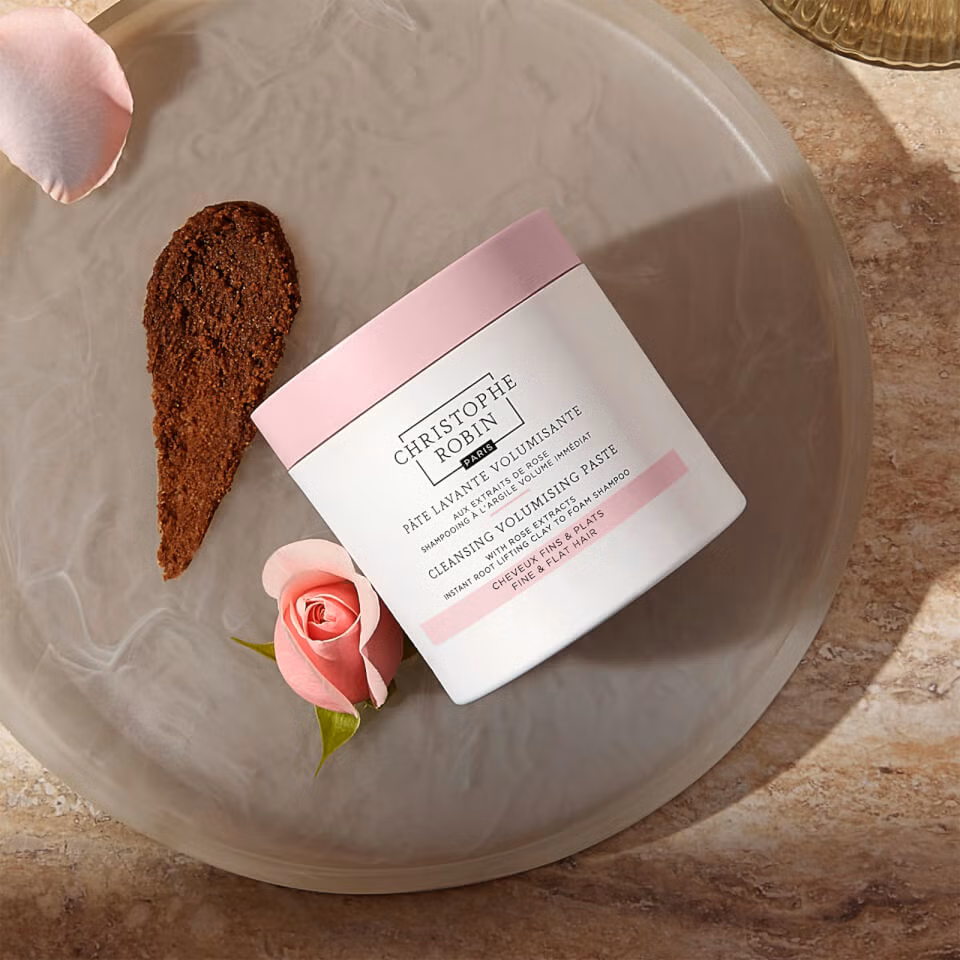 Christophe Robin Cleansing Volumizing Paste With Rassoul Clay & Rose Extracts