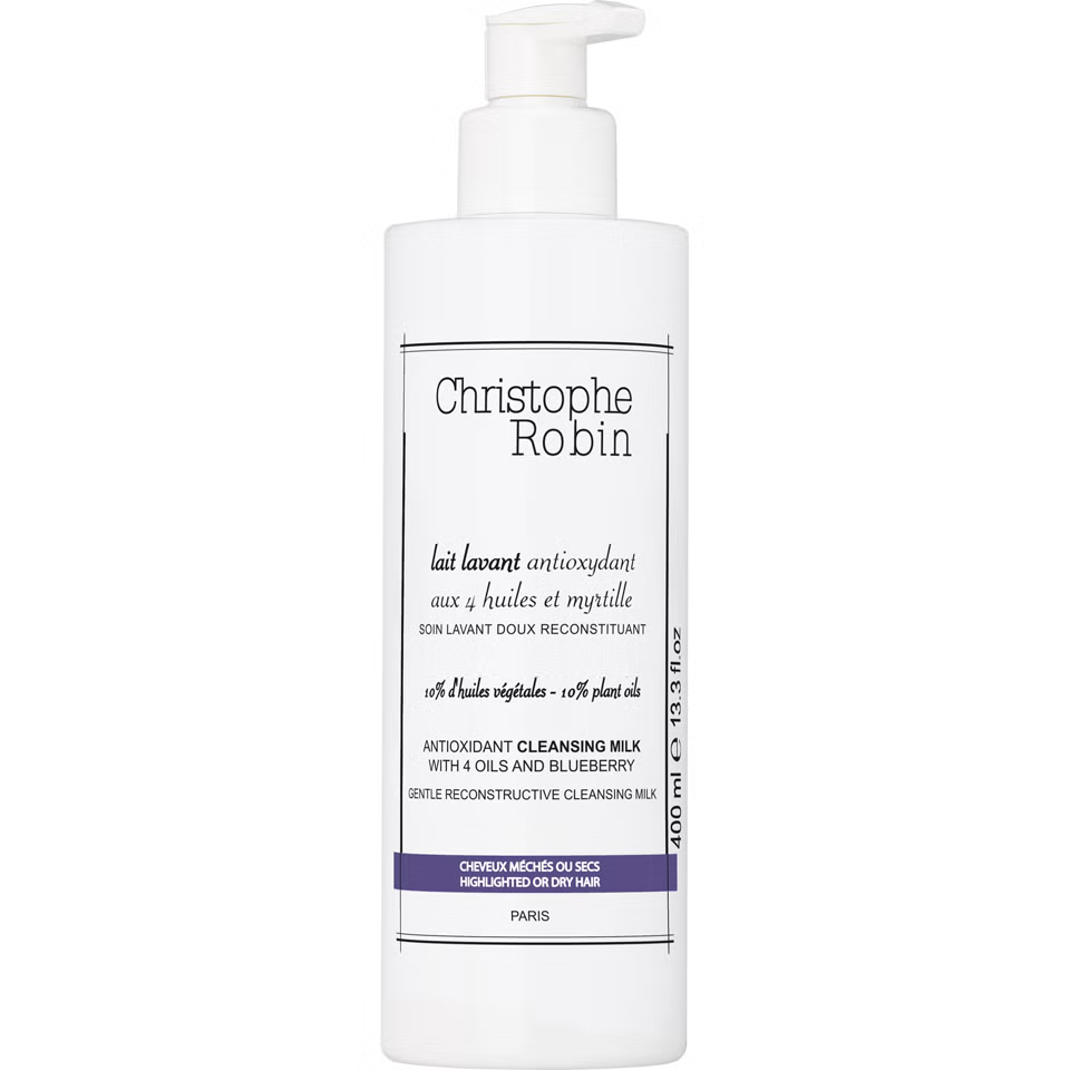 Christophe Robin Antioxidant Cleansing Milk With 4 Oils And Blueberry