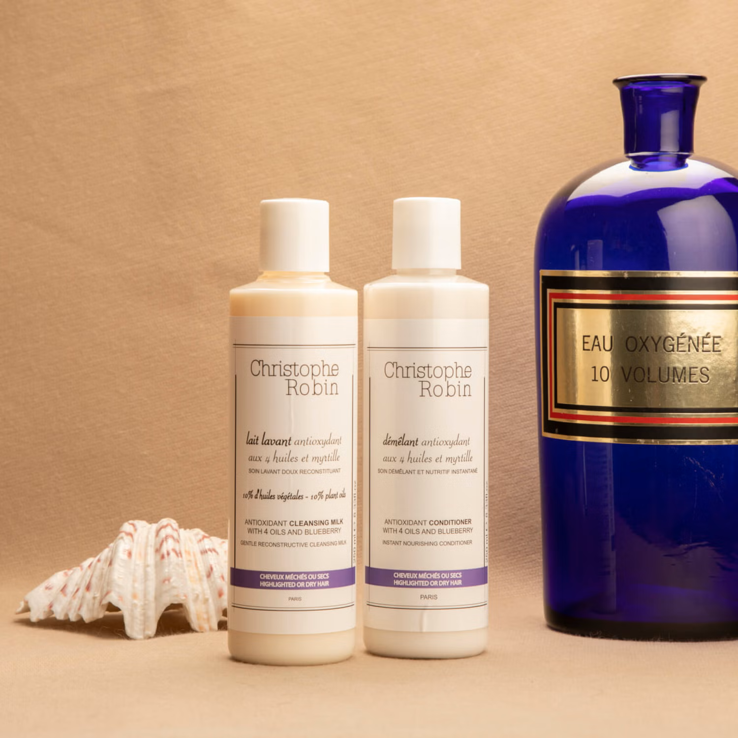 Christophe Robin Antioxidant Conditioner With 4 Oils And Blueberry