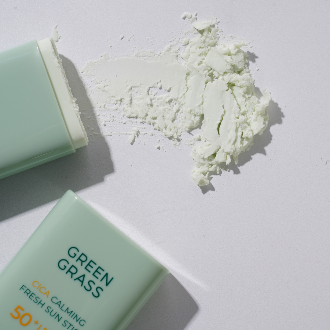 Green Grass CICA Calming Fresh Sun Stick