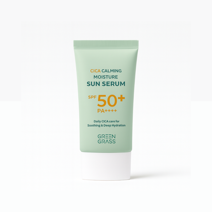 Green Grass CICA Calming Moisture Sun Serum