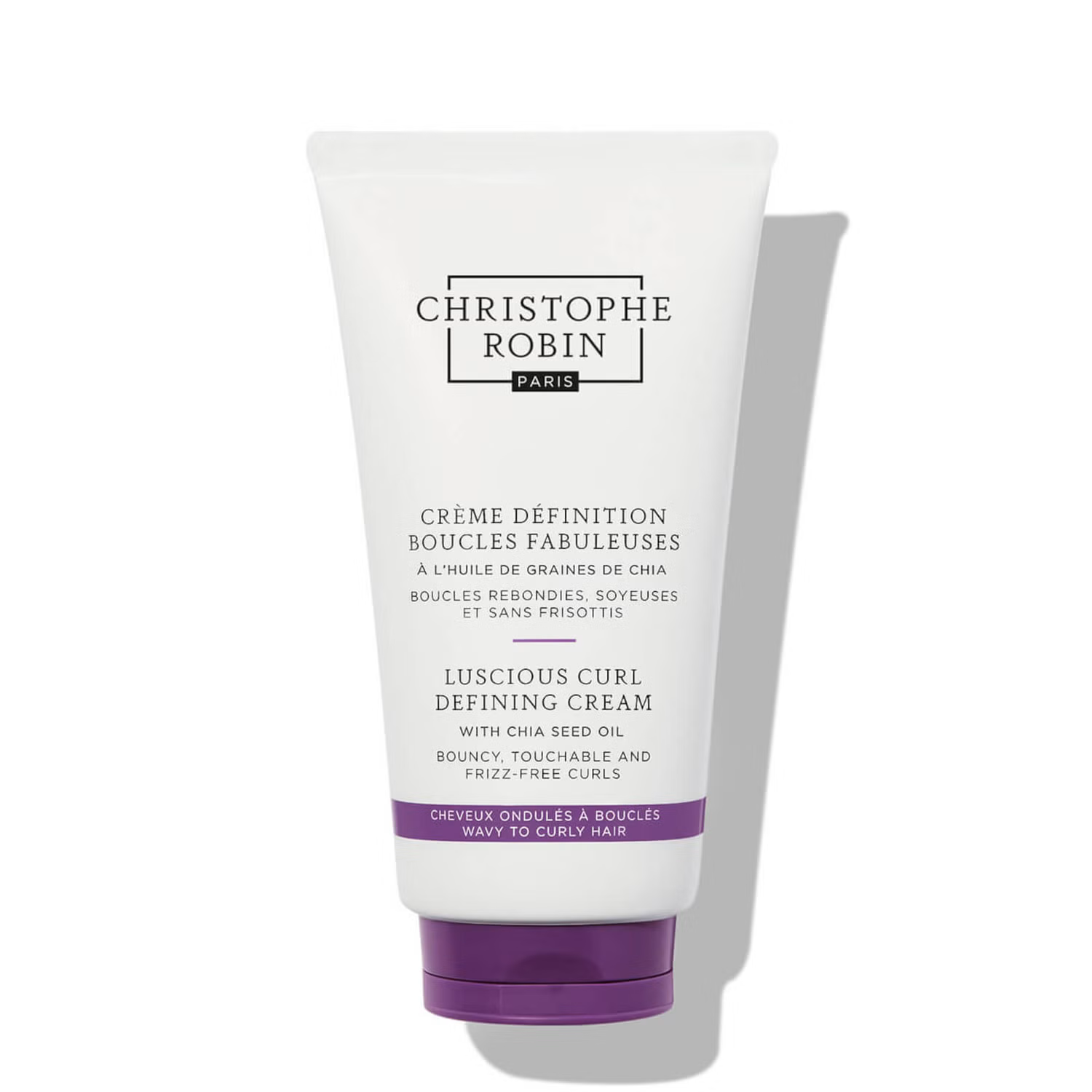 Christophe Robin Luscious Curl Defining Cream With Chia Seed Oil