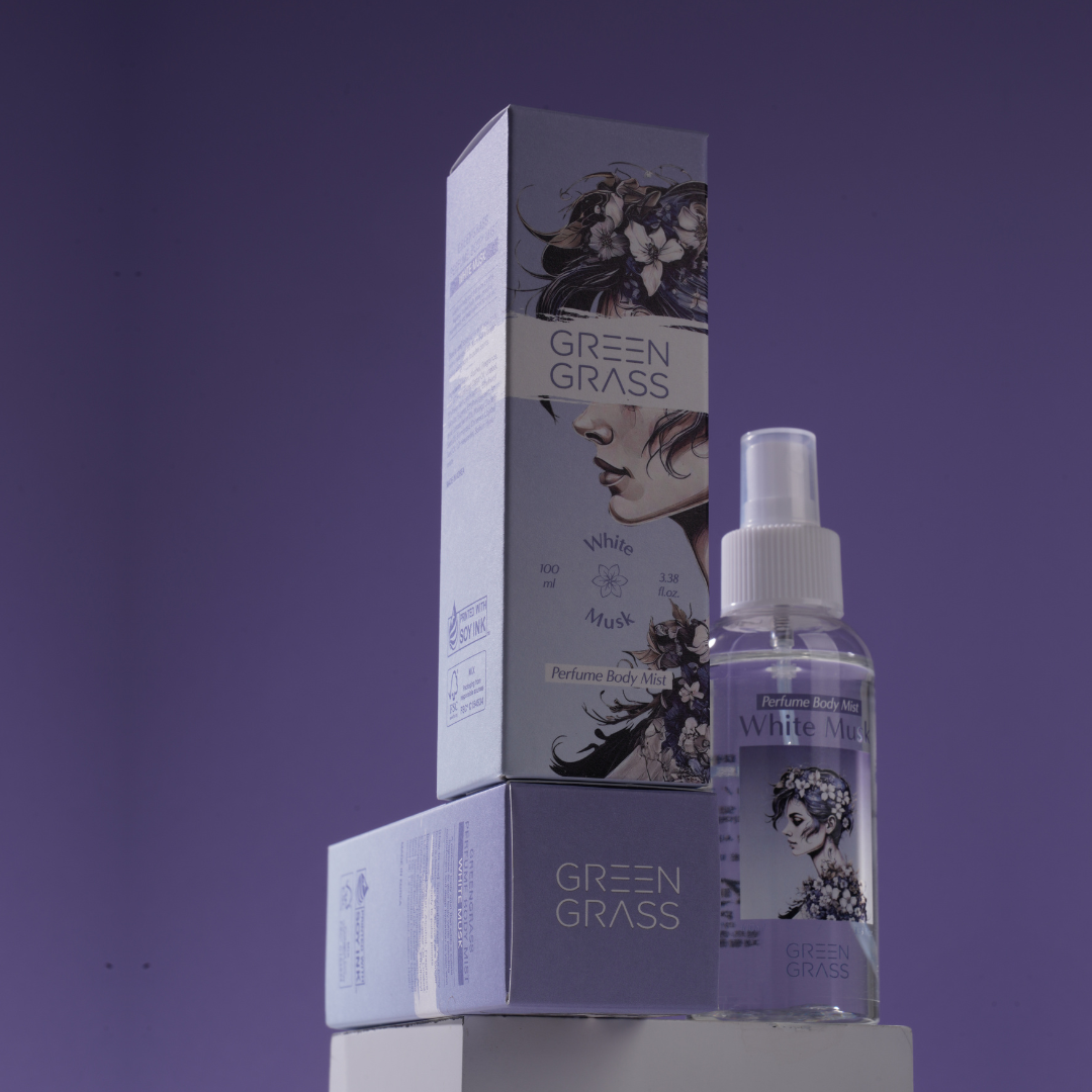 Green Grass Perfume Body Mist - White Musk