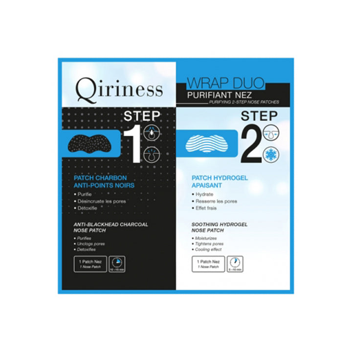 Qiriness Purifying 2-Step Nose Patches